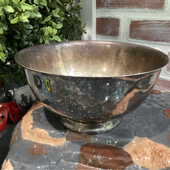⚫️ Vintage - Reed & Barton Silver Plated Serving Bowl - Picture 4 of 11